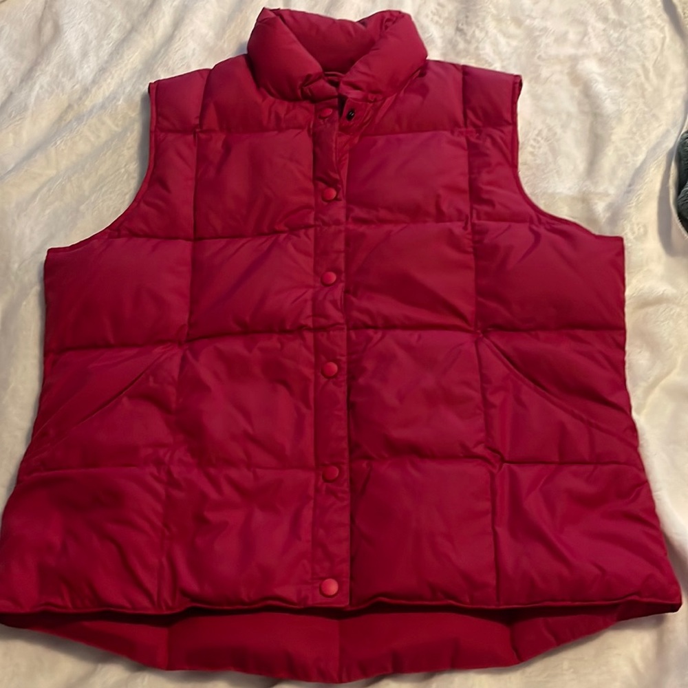 NWOT Lands’ End Quilted Vest